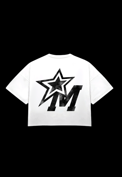 Charcoal "M" Star Tee