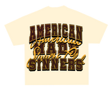 American Sinner Varsity T ( Burgundy )