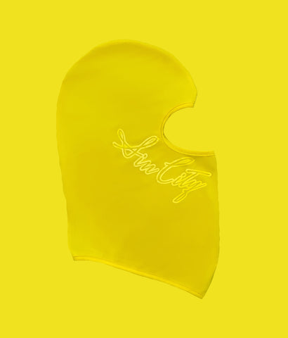 Yellow Balaclava Mask